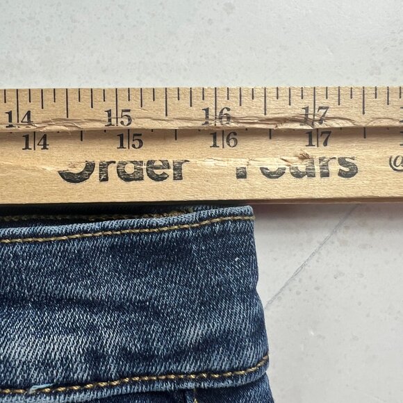 Lucky Brand Jean Men 32x28* 412 Athletic Slim Blue Faded Stretch Denim Tag 32x30 - Picture 16 of 16